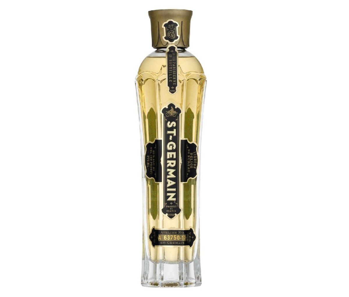 Bottle of St-Germain liqueur