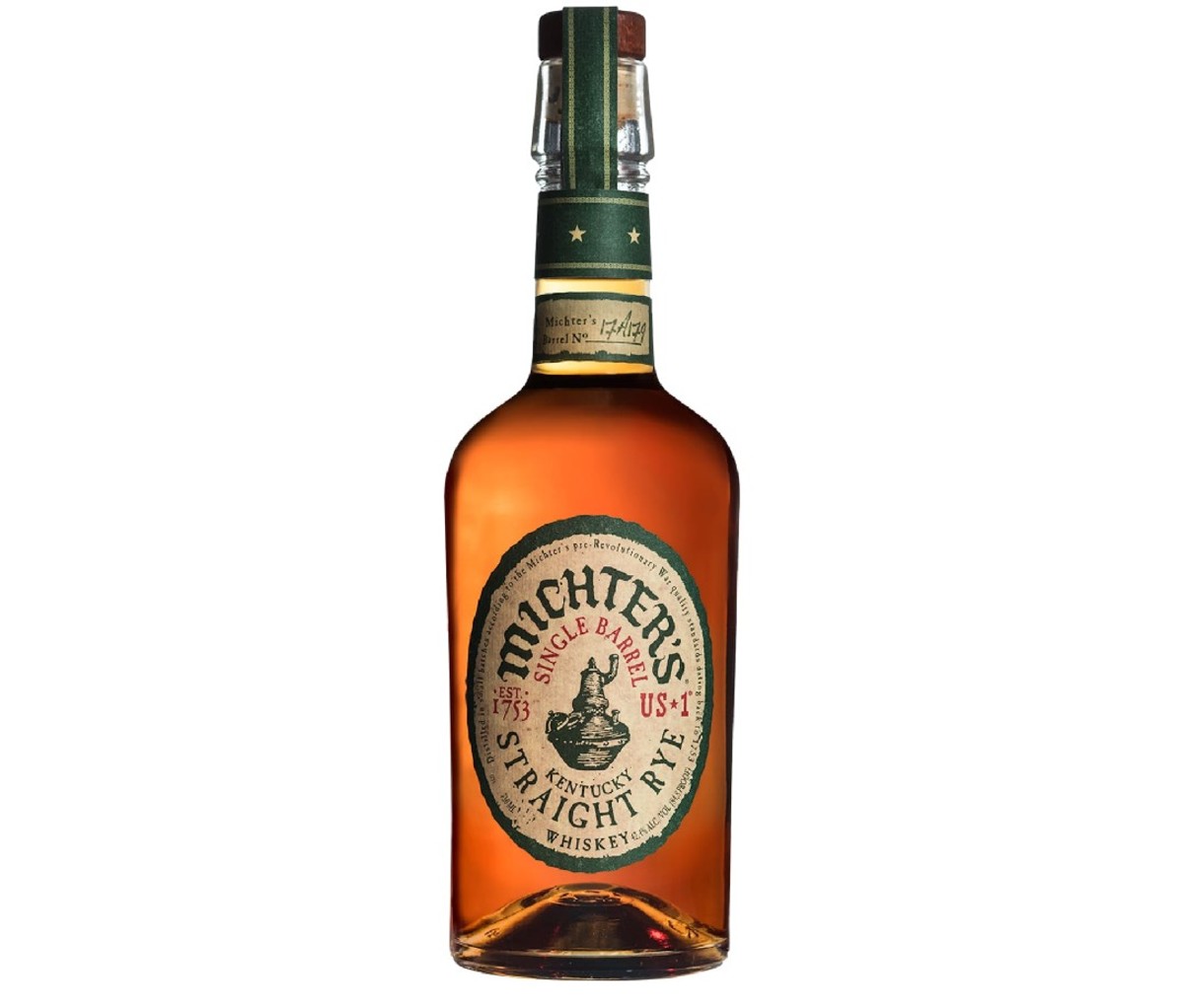 Bottle of Michter’s US-1 Rye Whiskey