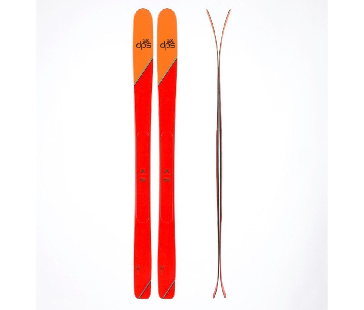 Pair of DPS Pagoda 100 RP skis