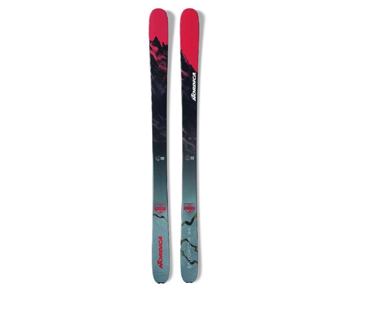 Pair of Nordica Enforcer Unlimited 94 skis