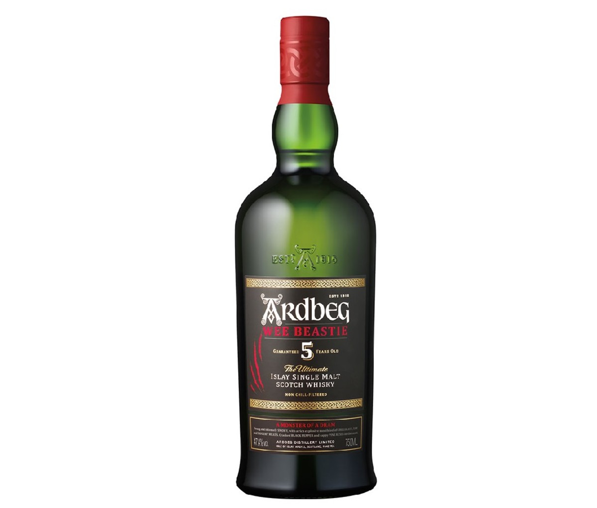 Bottle of Ardbeg Wee Beastie