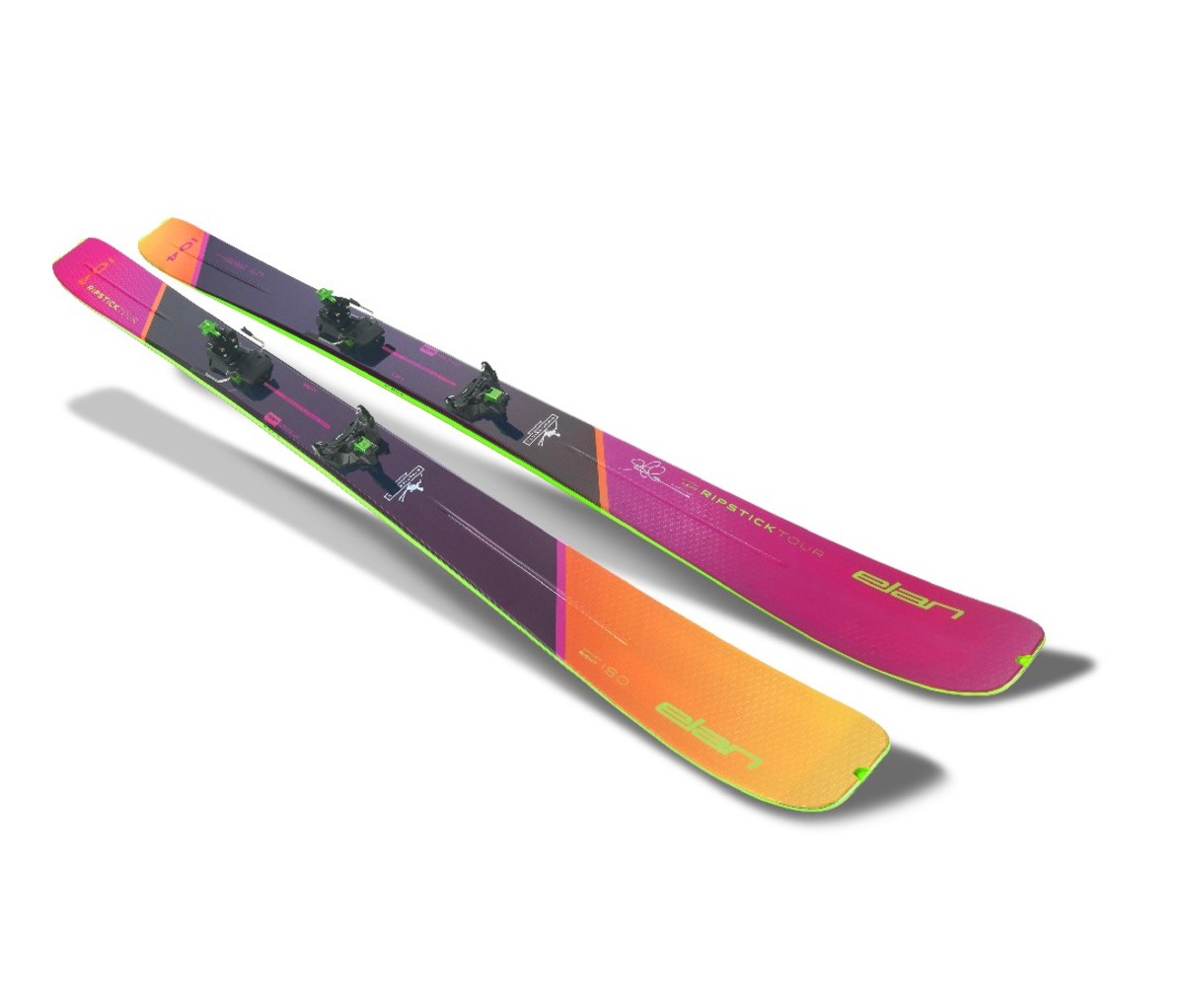 Pair of Elan Ripstick Tour 104 skis