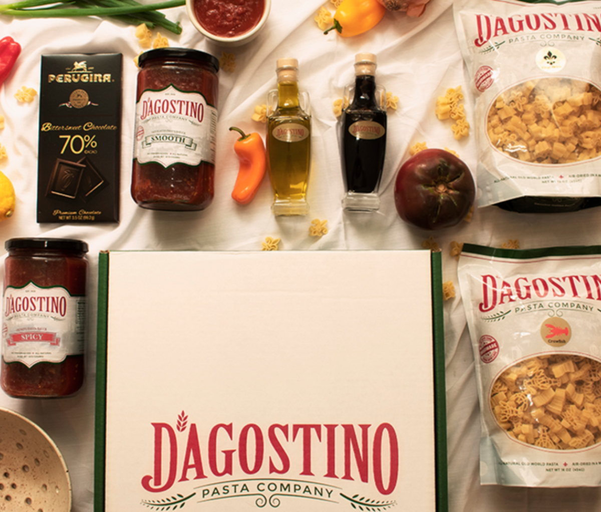 Creole Italian Dagostino Pasta Company Gift Box