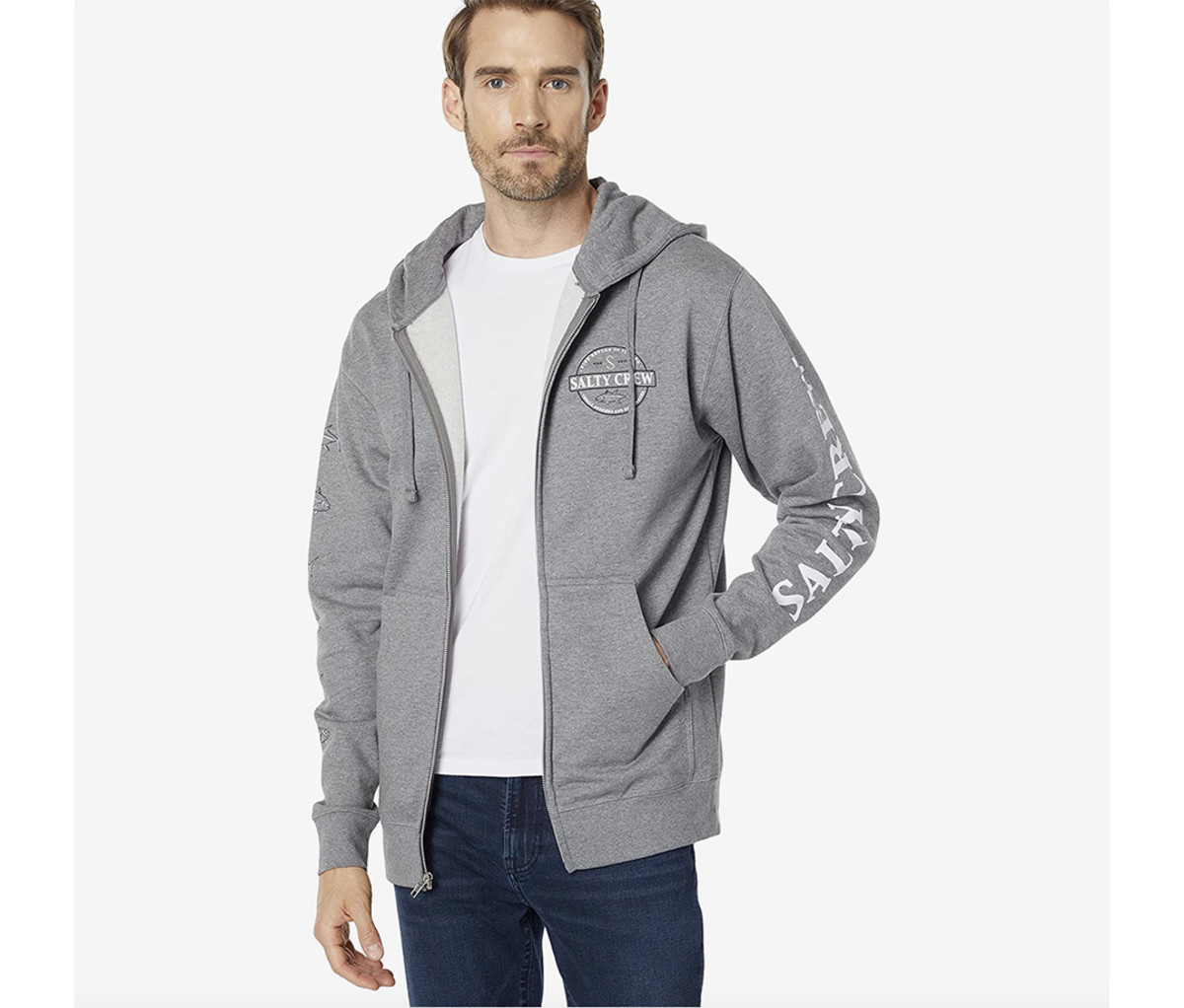 Salty Crew Deep Sea Full Zip Fleece