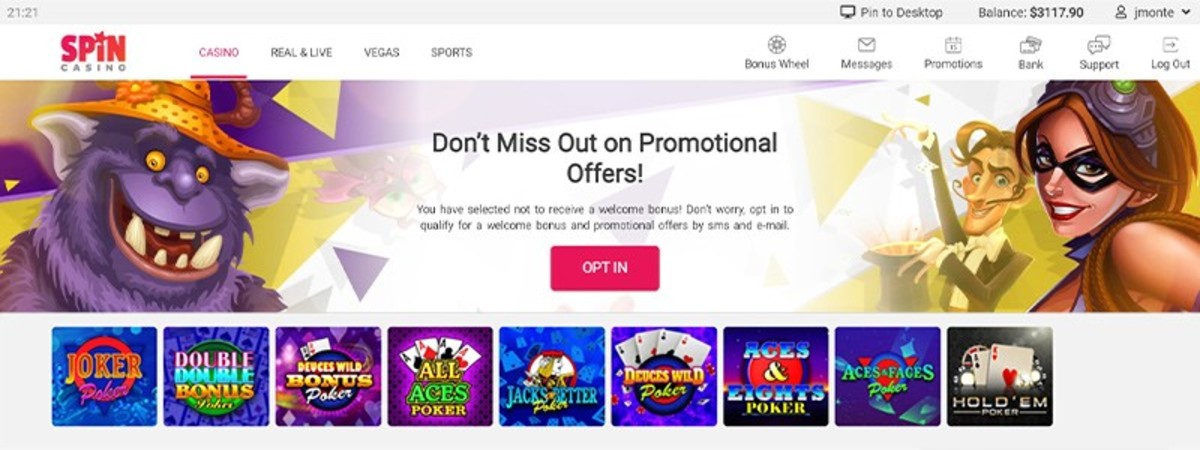 Spin Casino – Best Canada Casino for Slots