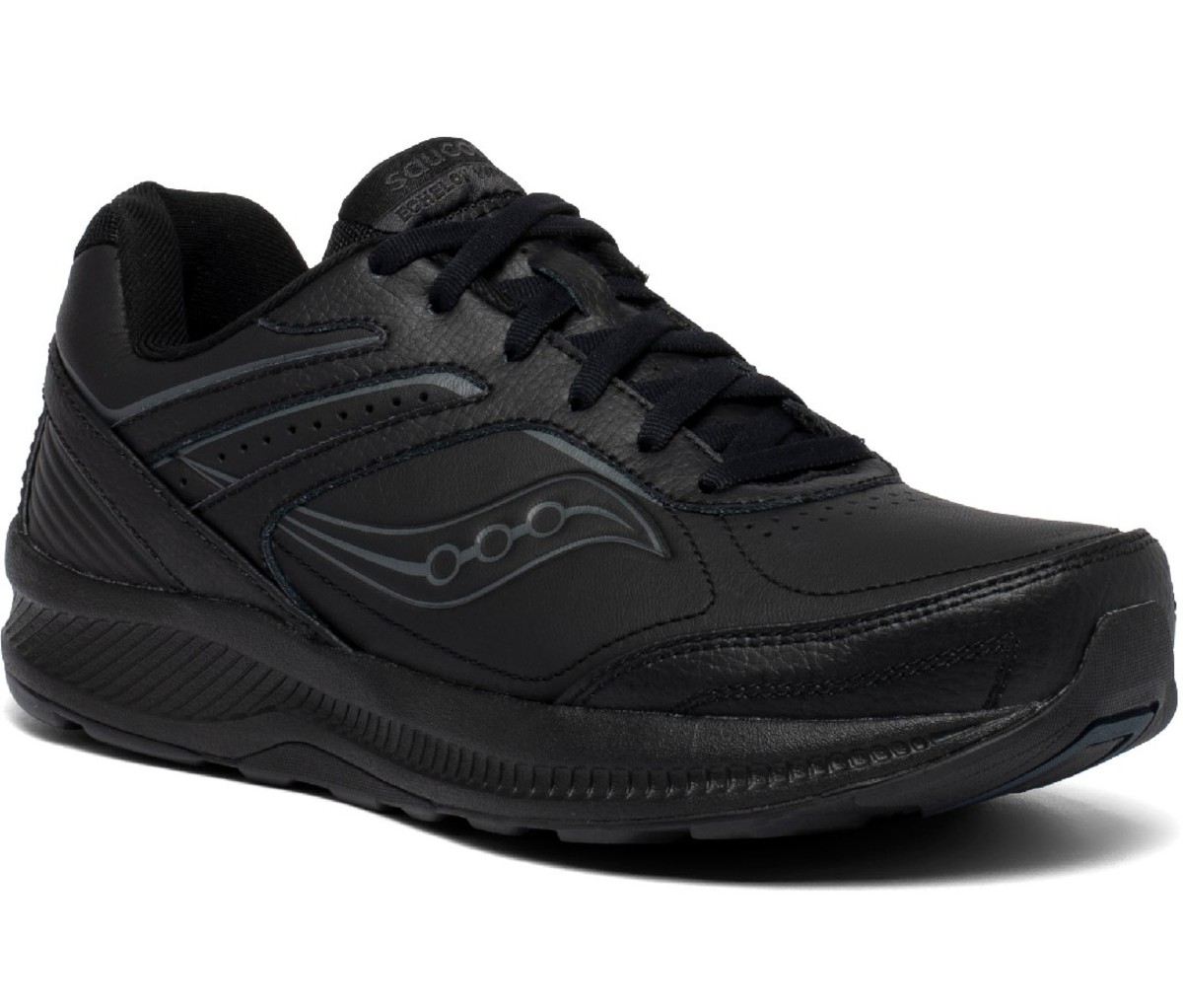 Black Saucony Men's Echelon Walker 3 sneaker