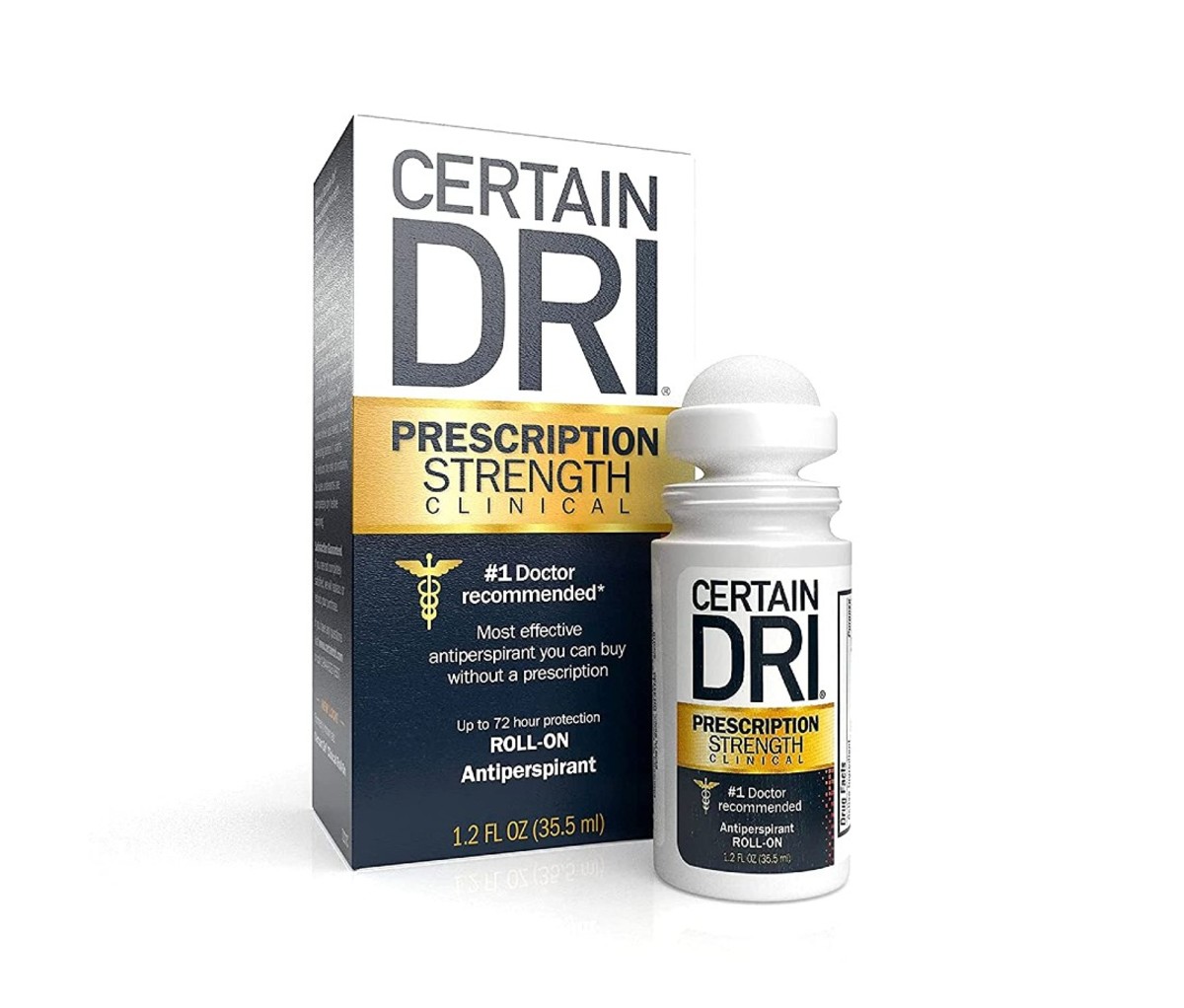 Certain DRI Prescription Strength Clinical Antiperspirant Deodorant