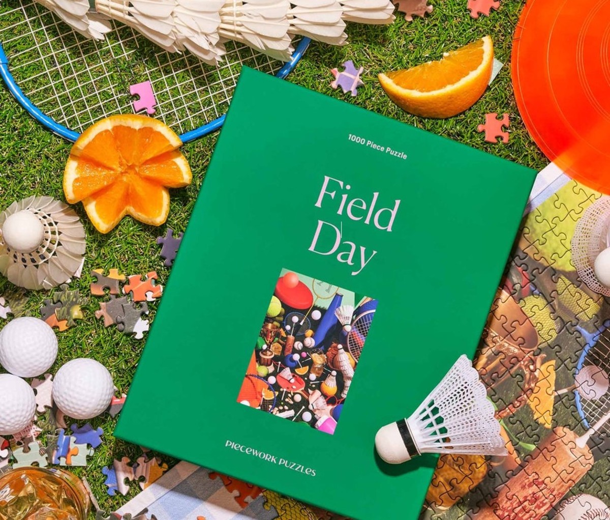 Field Day 1000 Piece Puzzle by Piecework