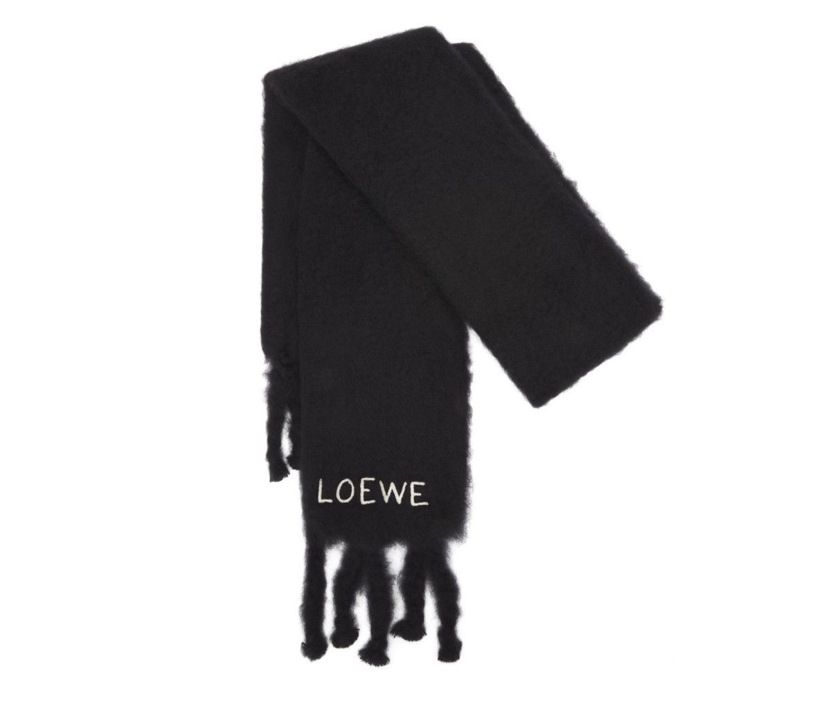 Loewe Knit Mohair Scarf