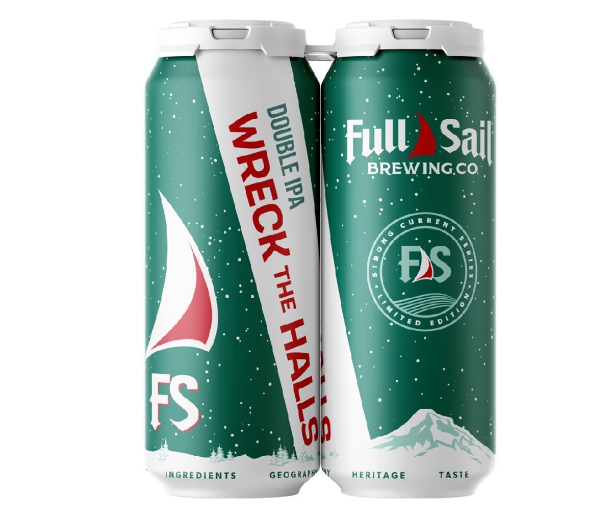 6-pack (bottles) of Full Sail Wreck The Halls Winter IPA