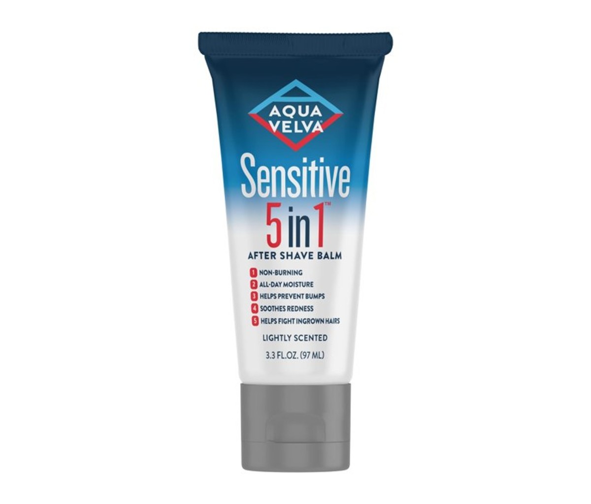 Aqua Velva’s Sensitive 5-in-1 After Shave Balm