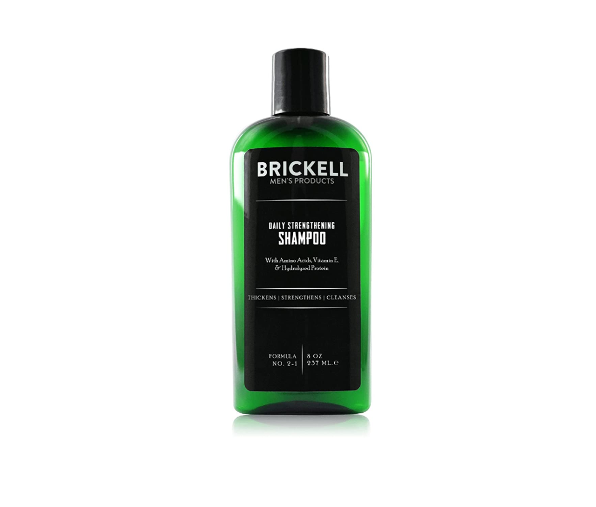 Brickell Men's Daily Strengthening Shampoo