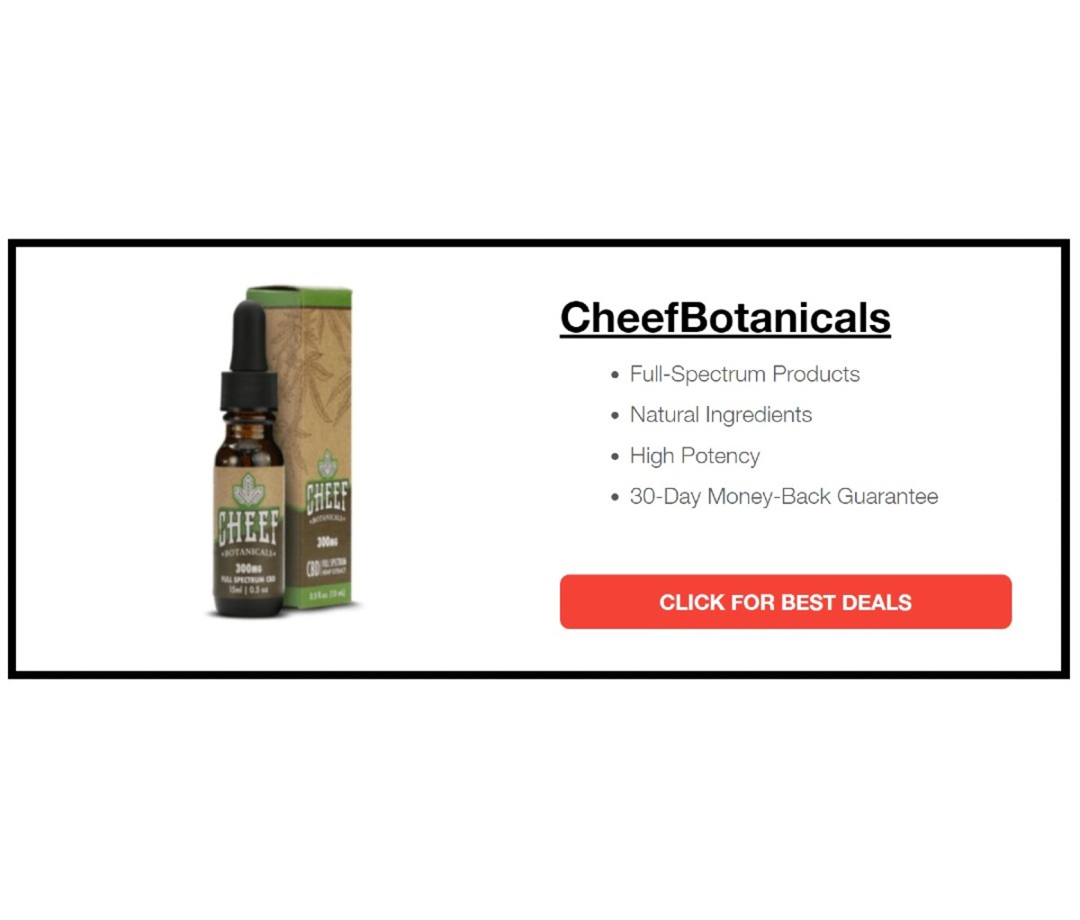 Cheef Botanicals: Popular CBD Oil for Joint Pain Relief