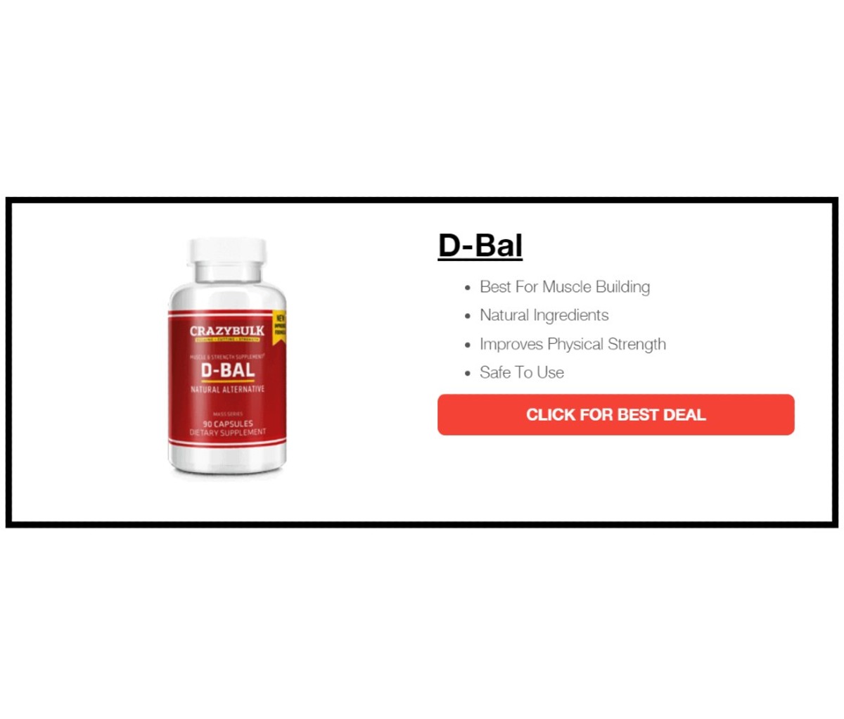 D-Bal - Natural Steroids For Bulking & Muscle Building