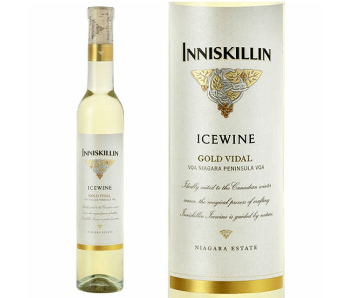 375 ml bottle of Inniskillin Vidal Ice Wine
