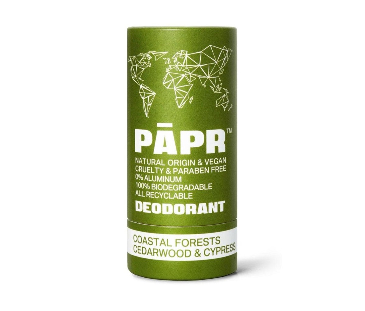 Papr’s Coastal Forests Cedarwood and Cypress Natural Deodorant