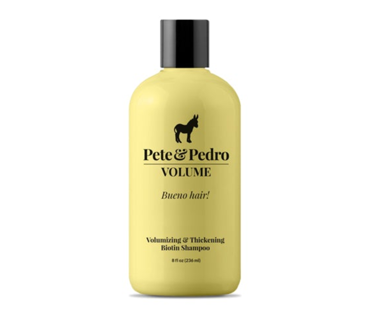 Pete & Pedro VOLUME Volumizing and Thickening Biotin Shampoo