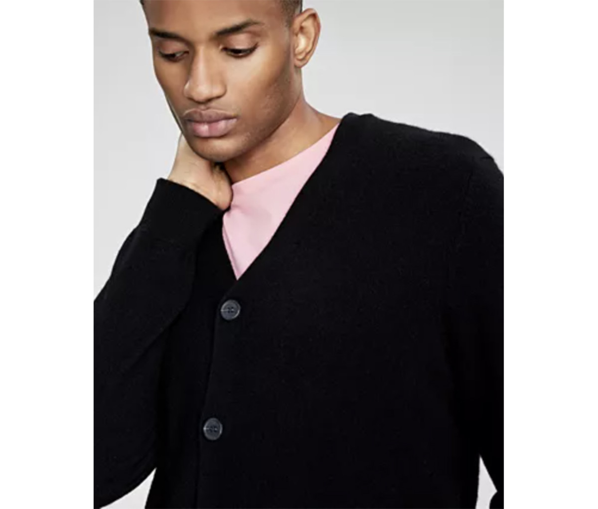 Club Room Cashmere V-Neck Cardigan