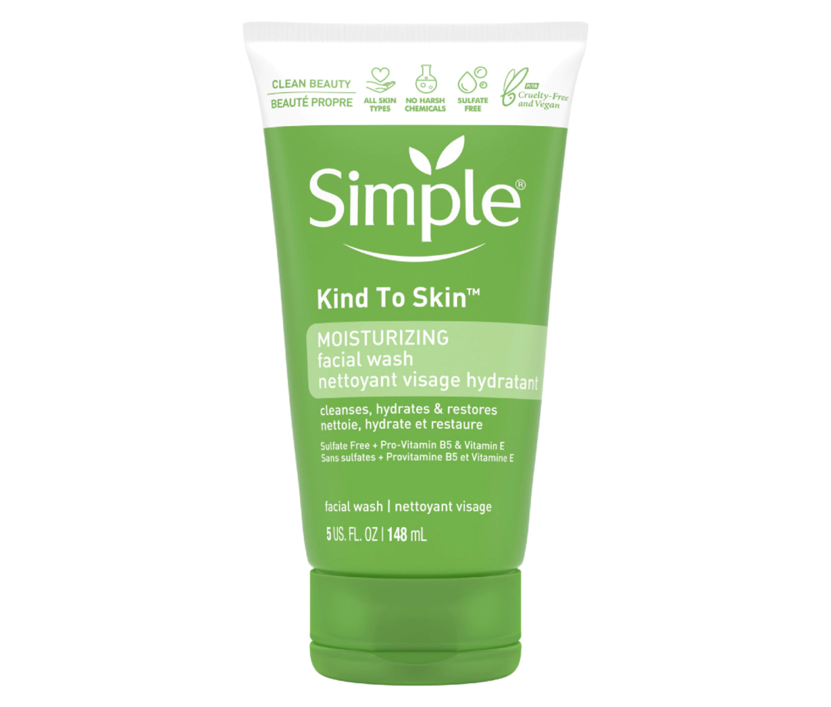 Simple Kind to Skin Moisturizing Facial Wash