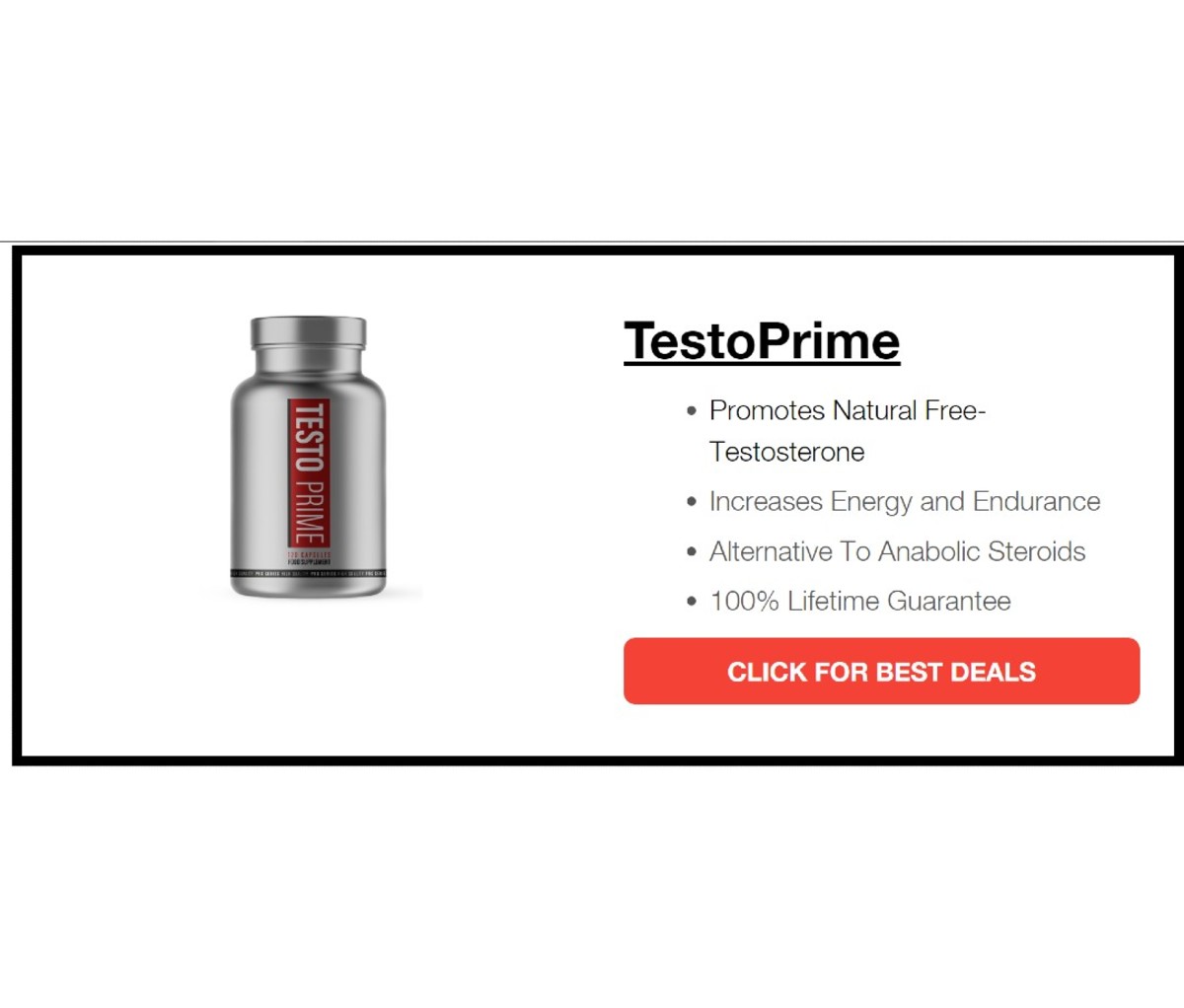 TestoPrime - Overall Best Bulking Steroids To Boost Testosterone Naturally