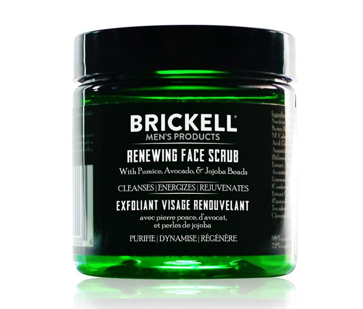 Brickell Men's Renewing Face Scrub