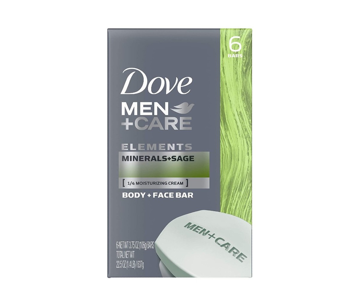 Dove Men+Care Minerals and Sage Bar Soap