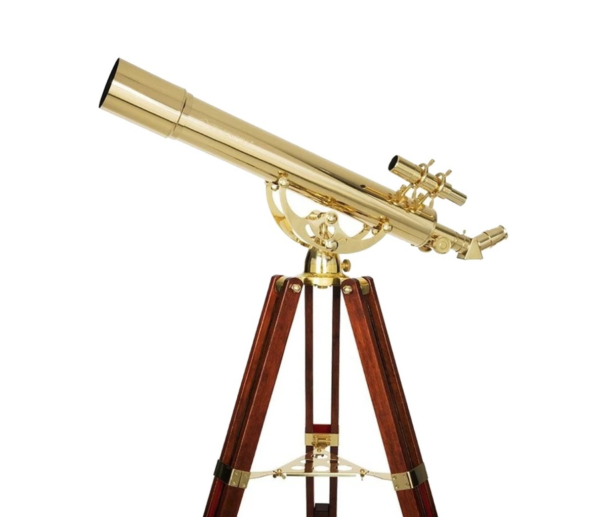 Celestron Ambassador 80mm Brass and Mahogany Telescope