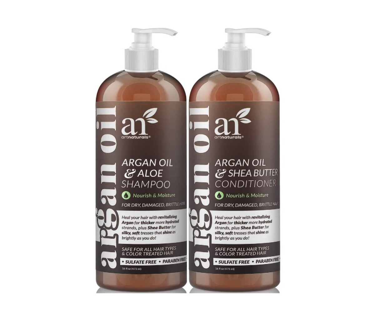 Artnaturals Organic Moroccan Argan Oil Shampoo and Conditioner