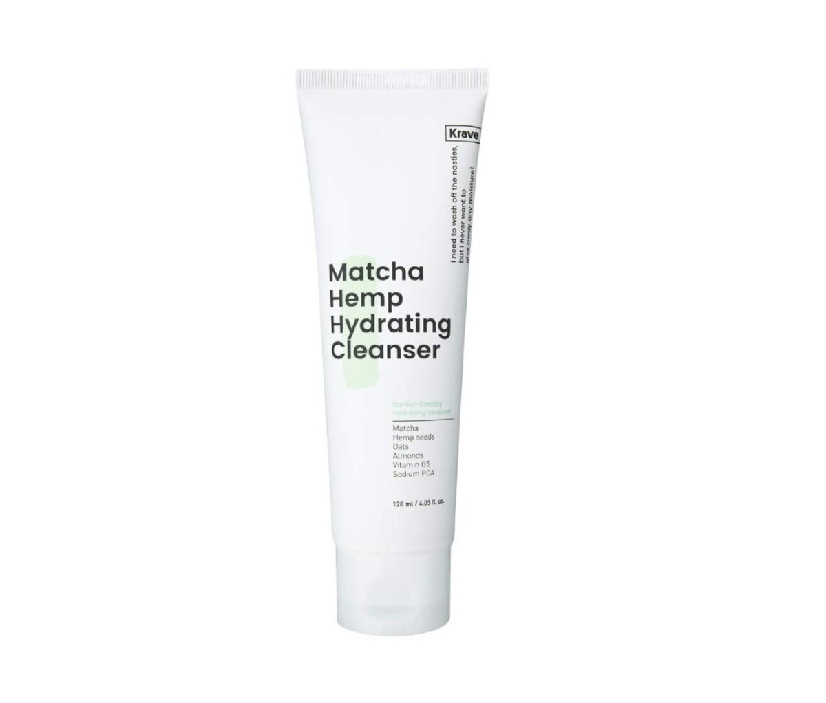 KraveBeauty Matcha Hemp Hydrating Cleanser