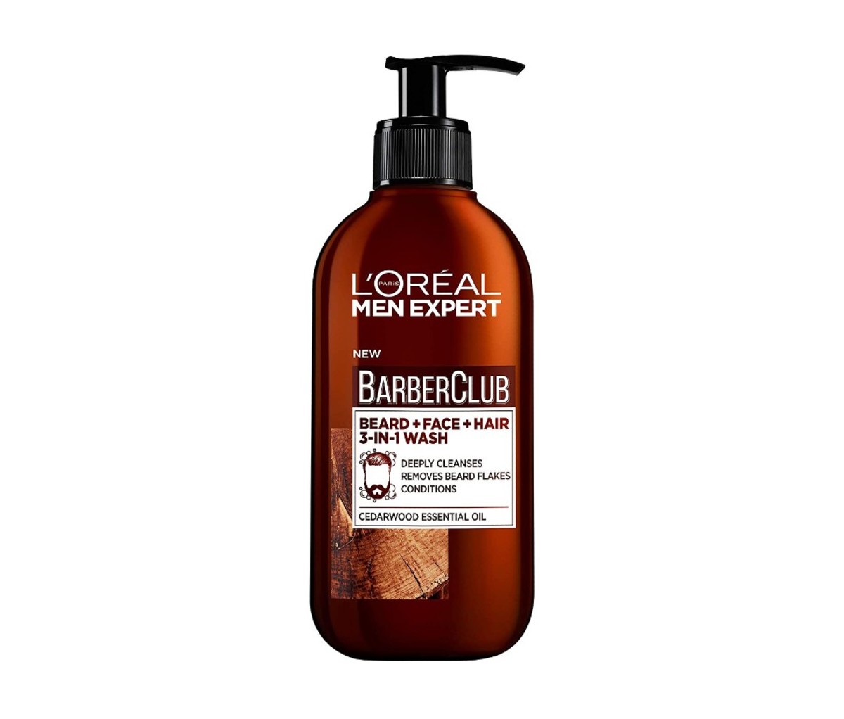 L’Oréal Paris Men Expert Barber Club Beard, Face and Hair Wash