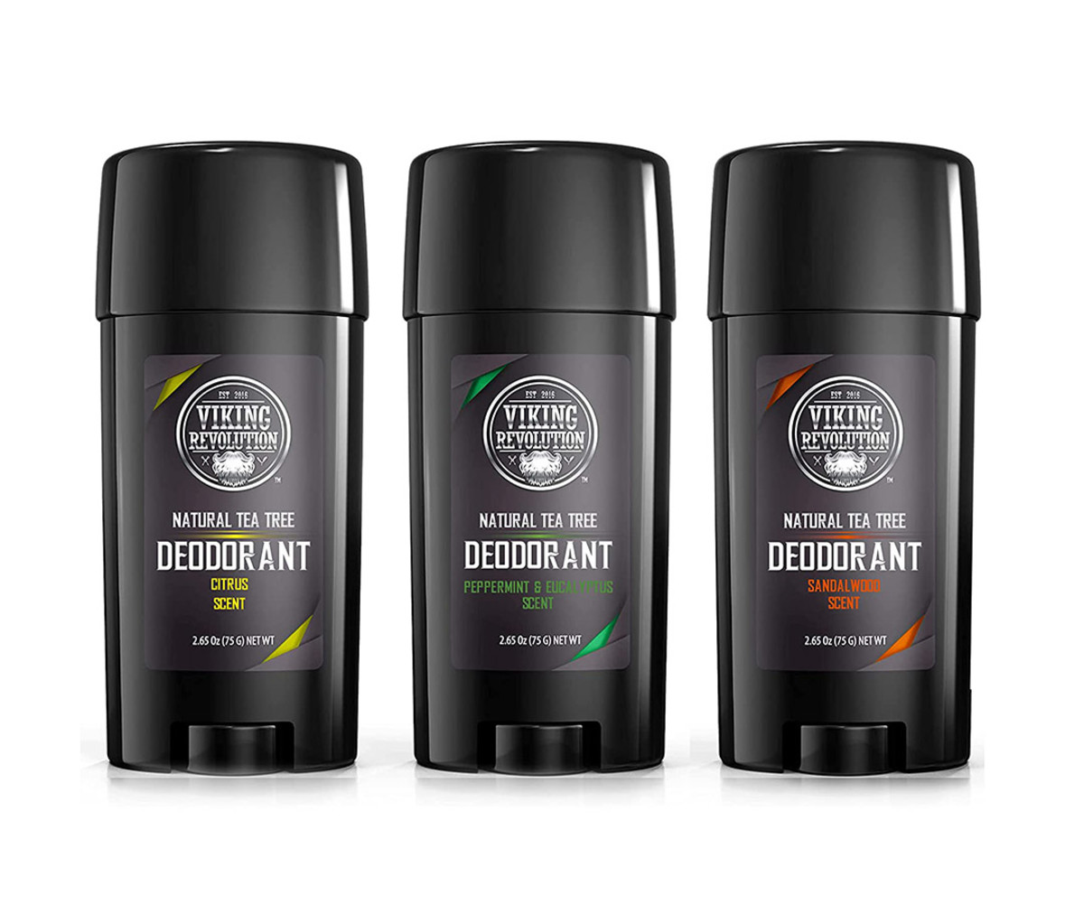 Viking Revolution Natural Deodorant 3 Pack