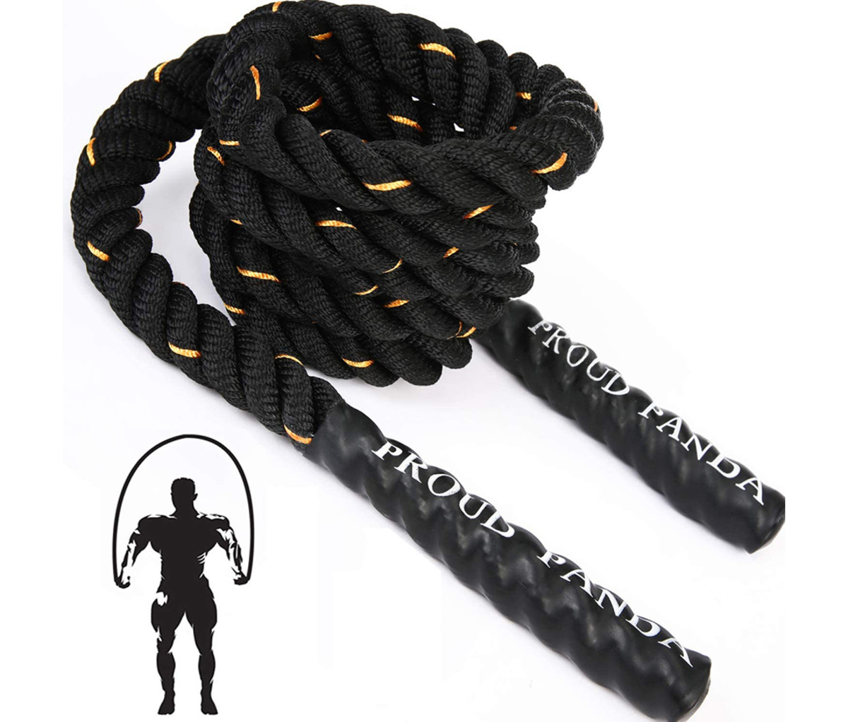 Details about   Weighted Jump Rope 1LB Adjustable Solid PVC Heavy Jump Rope Strength Training 