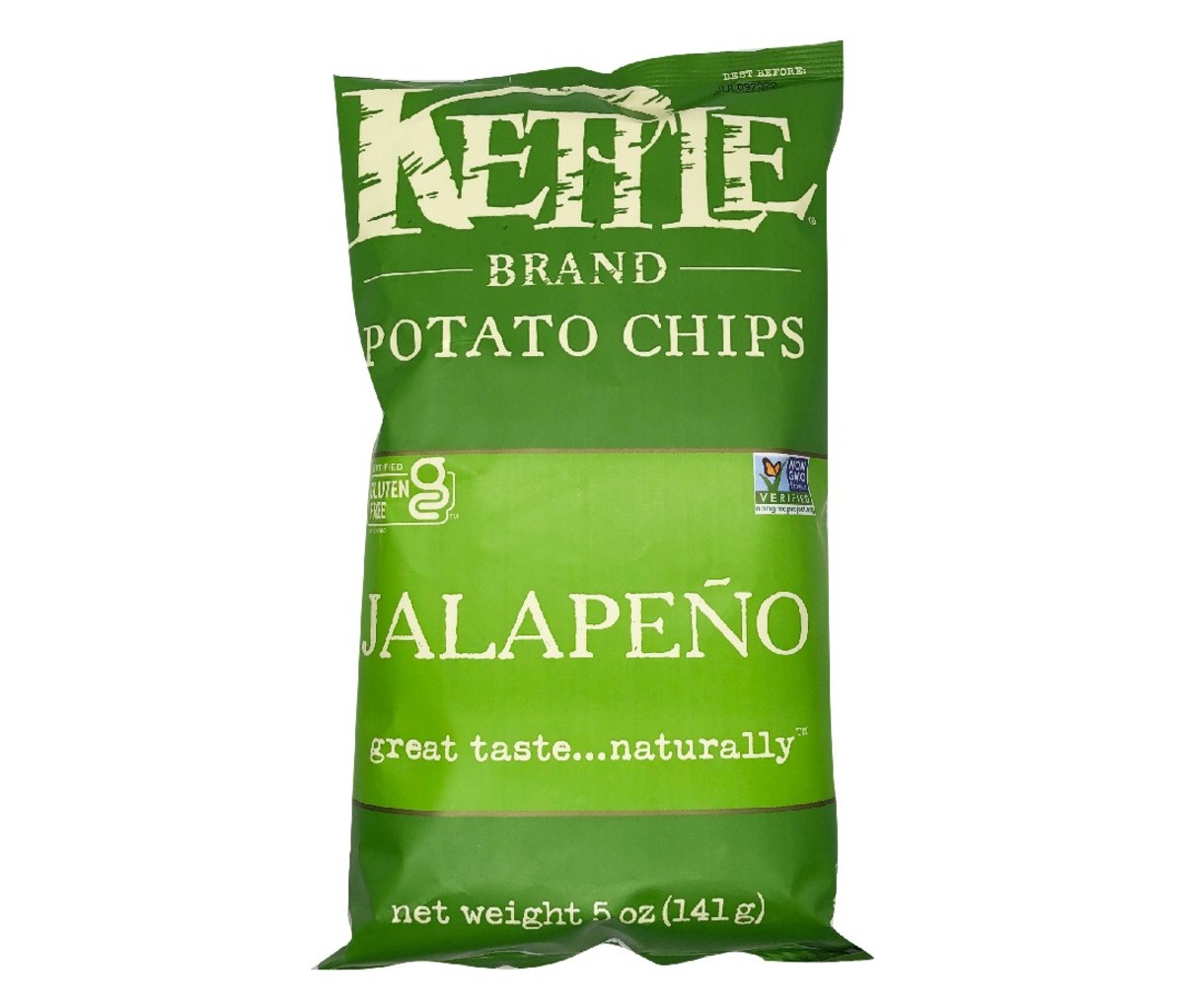 Bag of Kettle Brand Jalapeño Chips