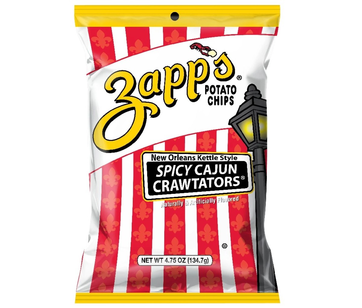 Bag of Zapps Spicy Cajun Crawtators