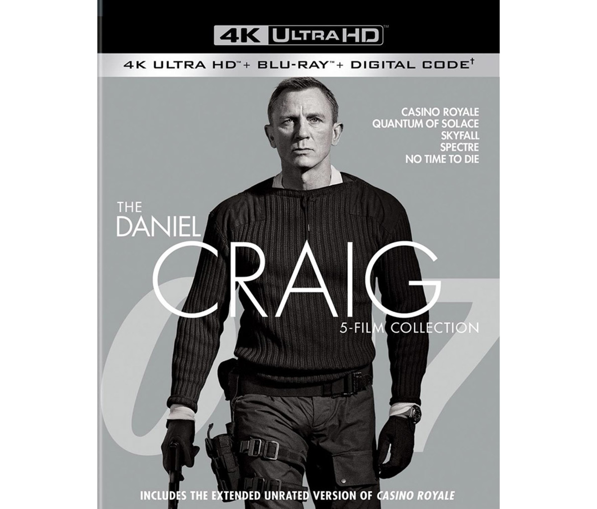 James Bond: The Daniel Craig 4K Ultra HD 5-Film Collection