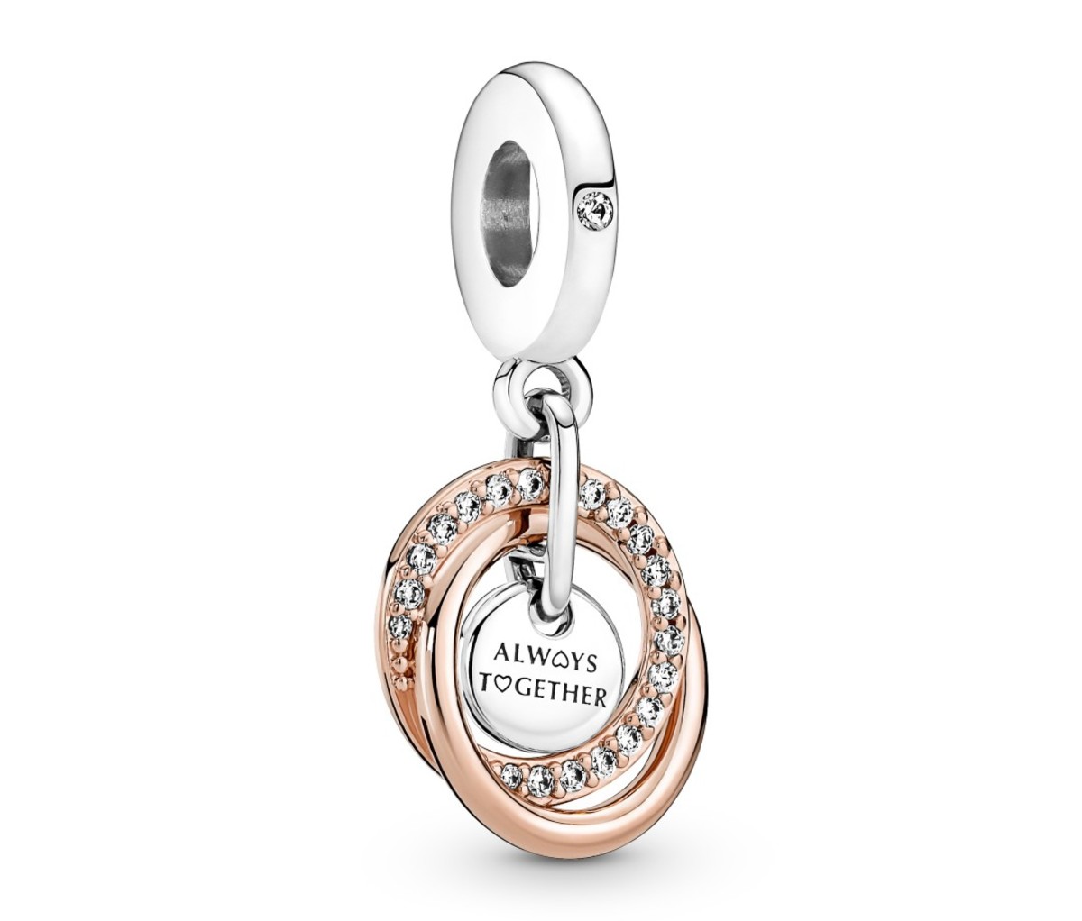 Family Always Encircled Dangle Charm