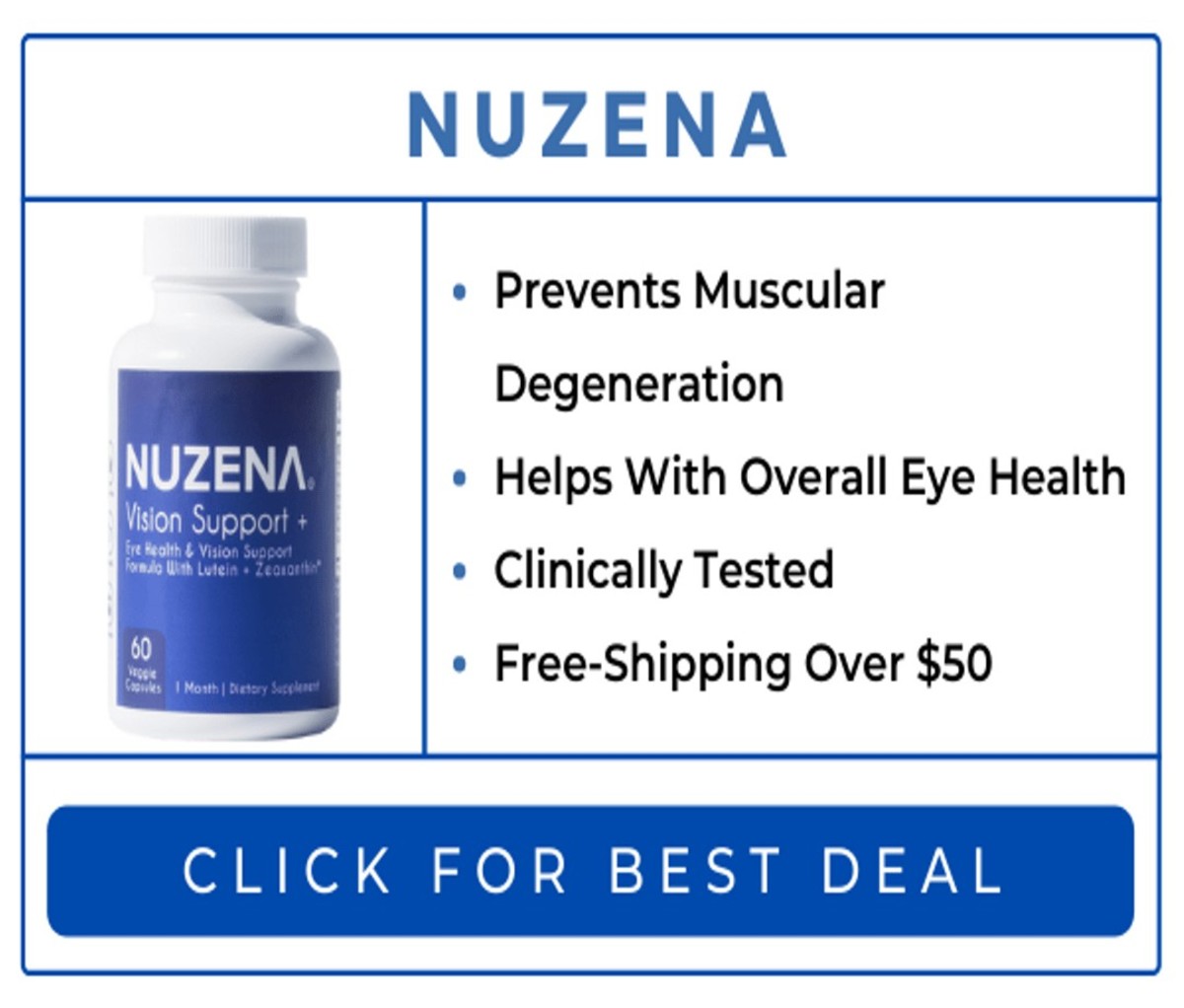 Nuzena Vision Support +: Overall Best Eye Vitamins For Eyes, Editor’s Choice
