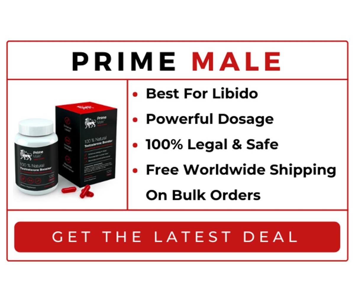Prime Male: Top Shelf Testosterone Booster for Increased Sexual Drive 