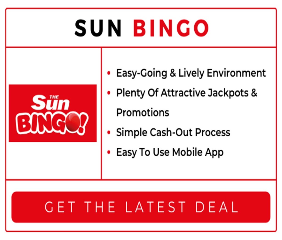 Sun Bingo - Biggest Bonuses On Online Bingo Games