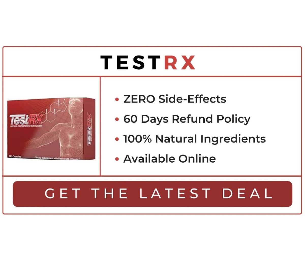 TestRx: Best Selling T-booster for Muscle Building