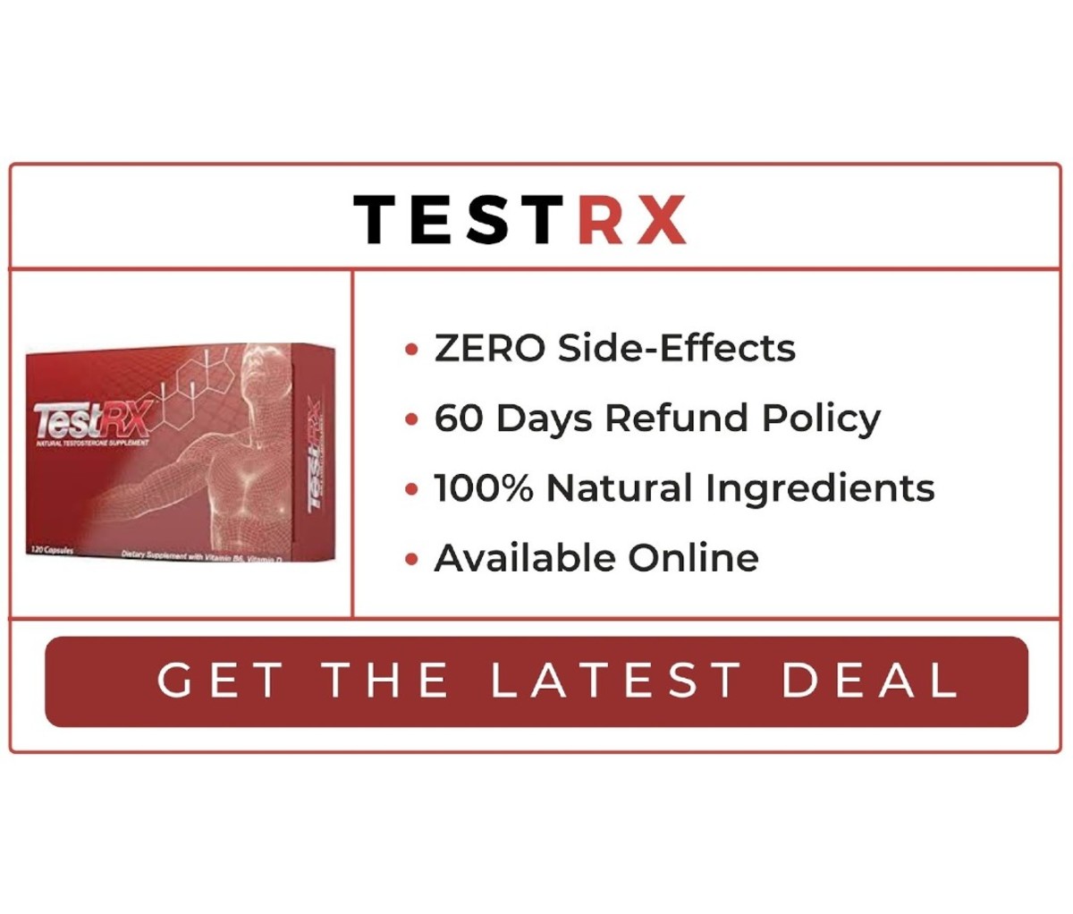Best Natural Testosterone Booster on the Market 6 TestRx: Best Selling T-booster for Muscle Building