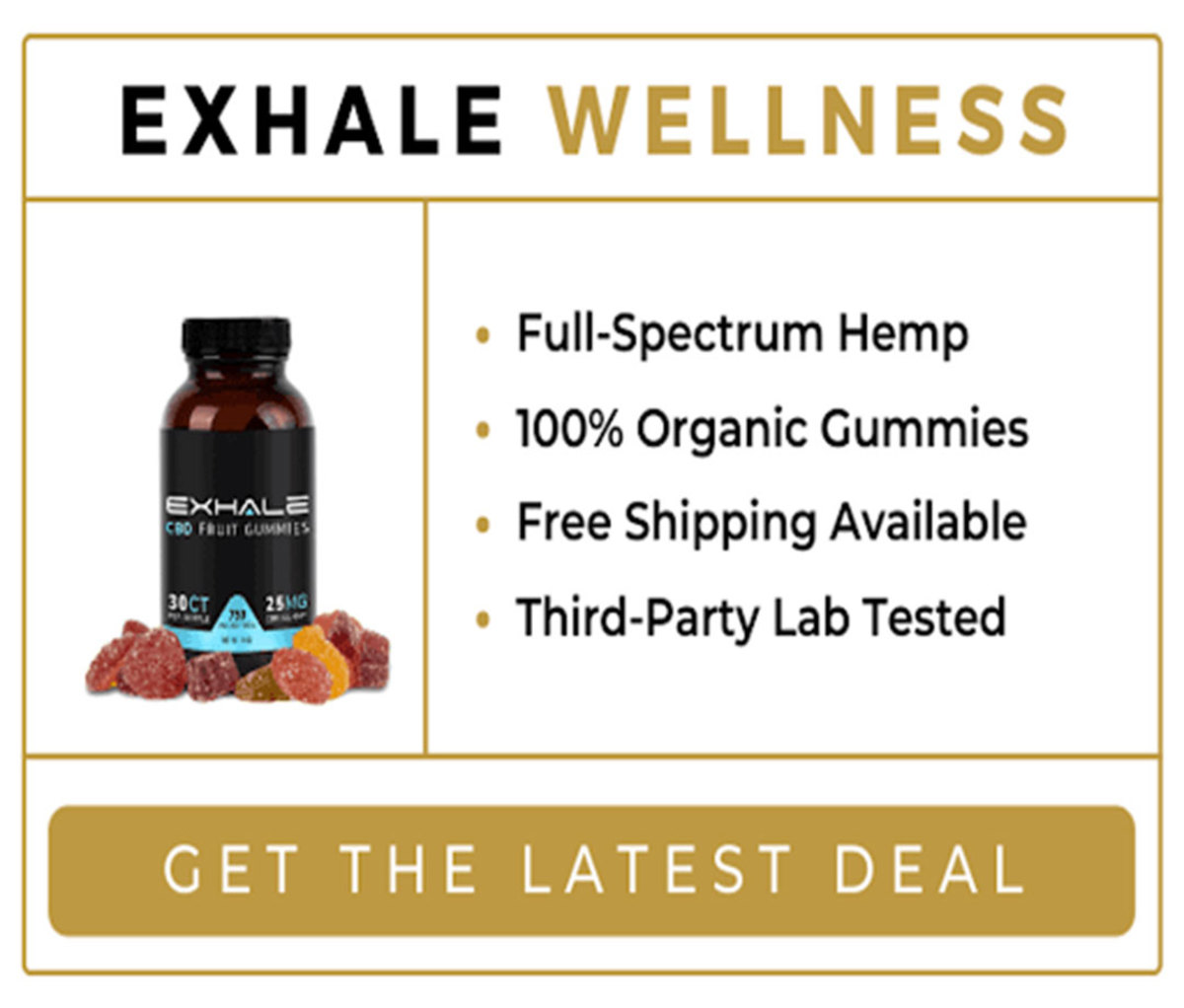 Exhale Wellness CBD Gummies