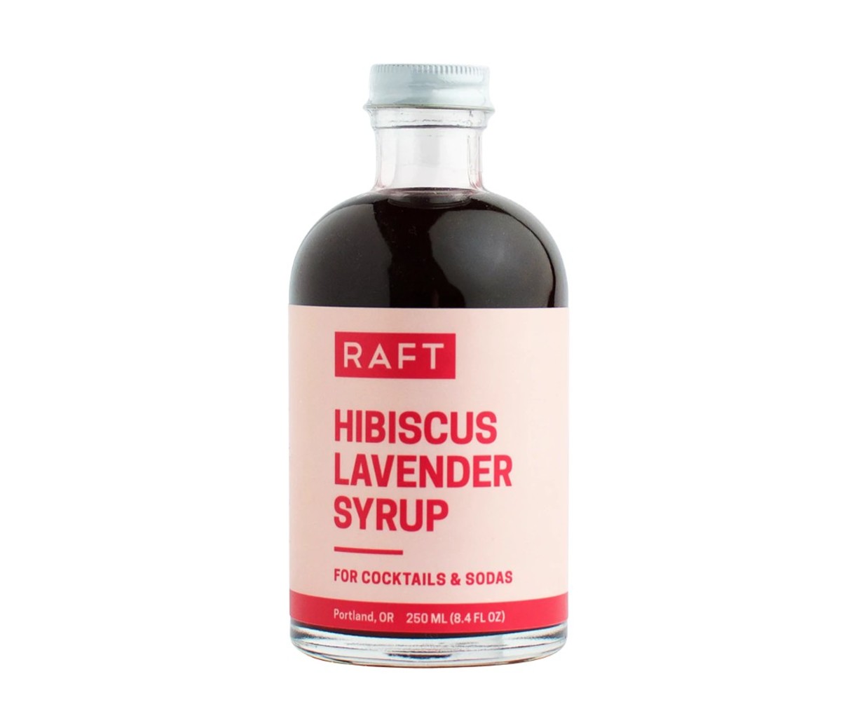 Raft Hibiscus Lavender Syrup
