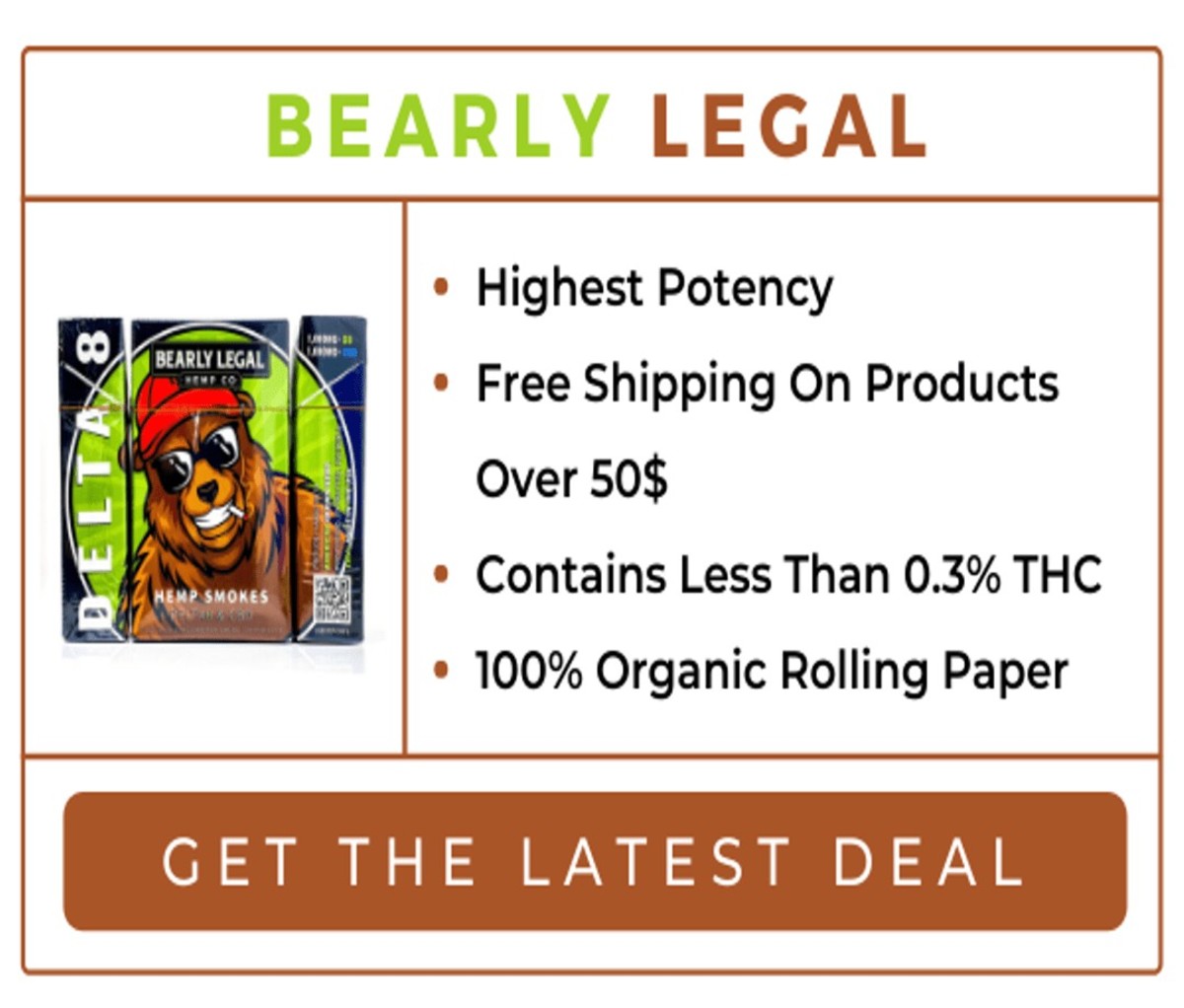 Bearly Legal- Highly Potent Weed Cigarettes Made With Strongest Hemp Buds