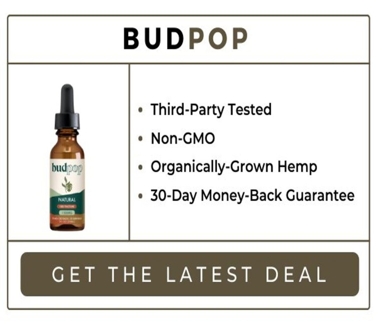 BudPop: Most Potent & Strongest Delicious Fruit Flavored CBD Hemp Oil
