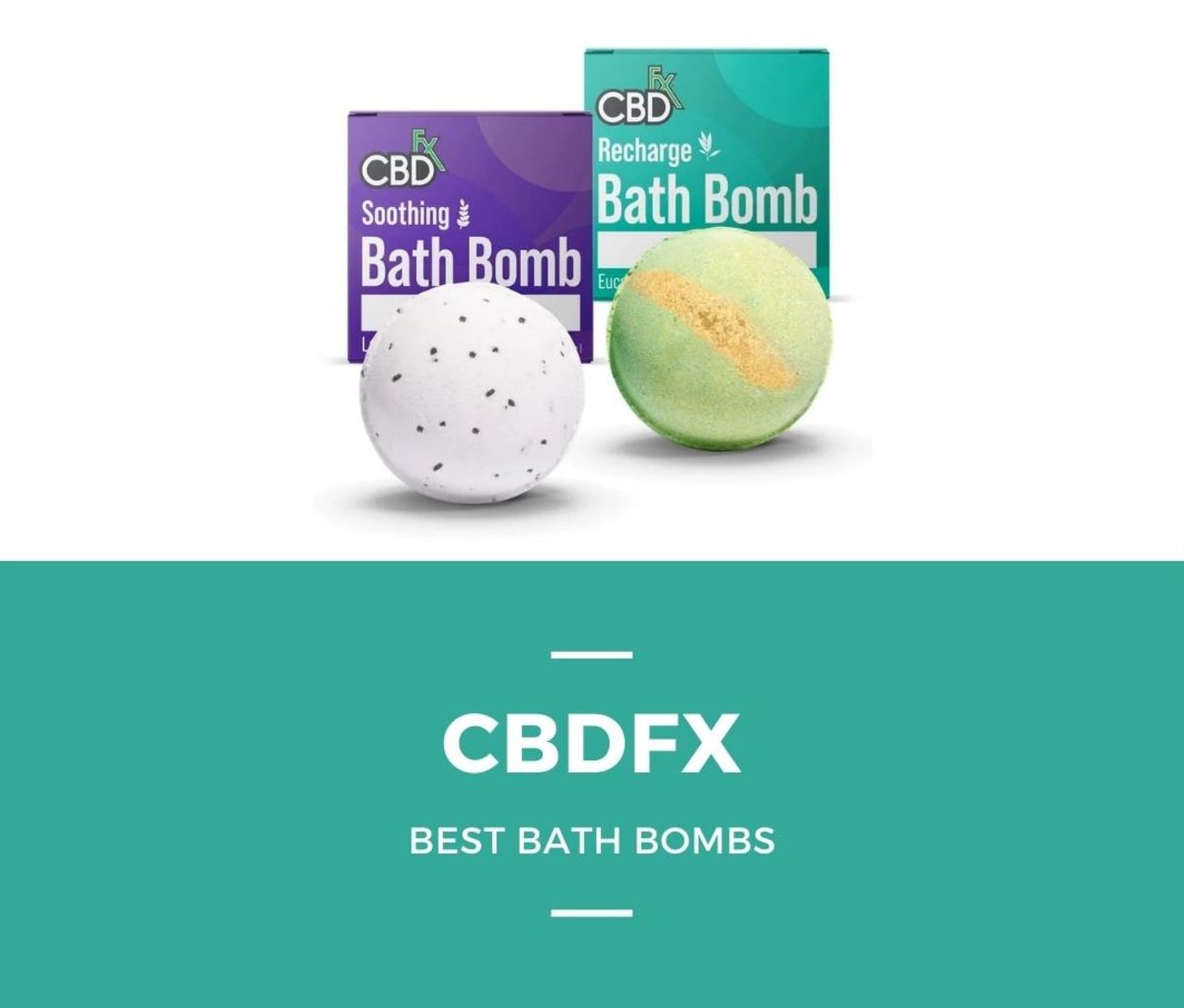 CBDfx Bath Bombs