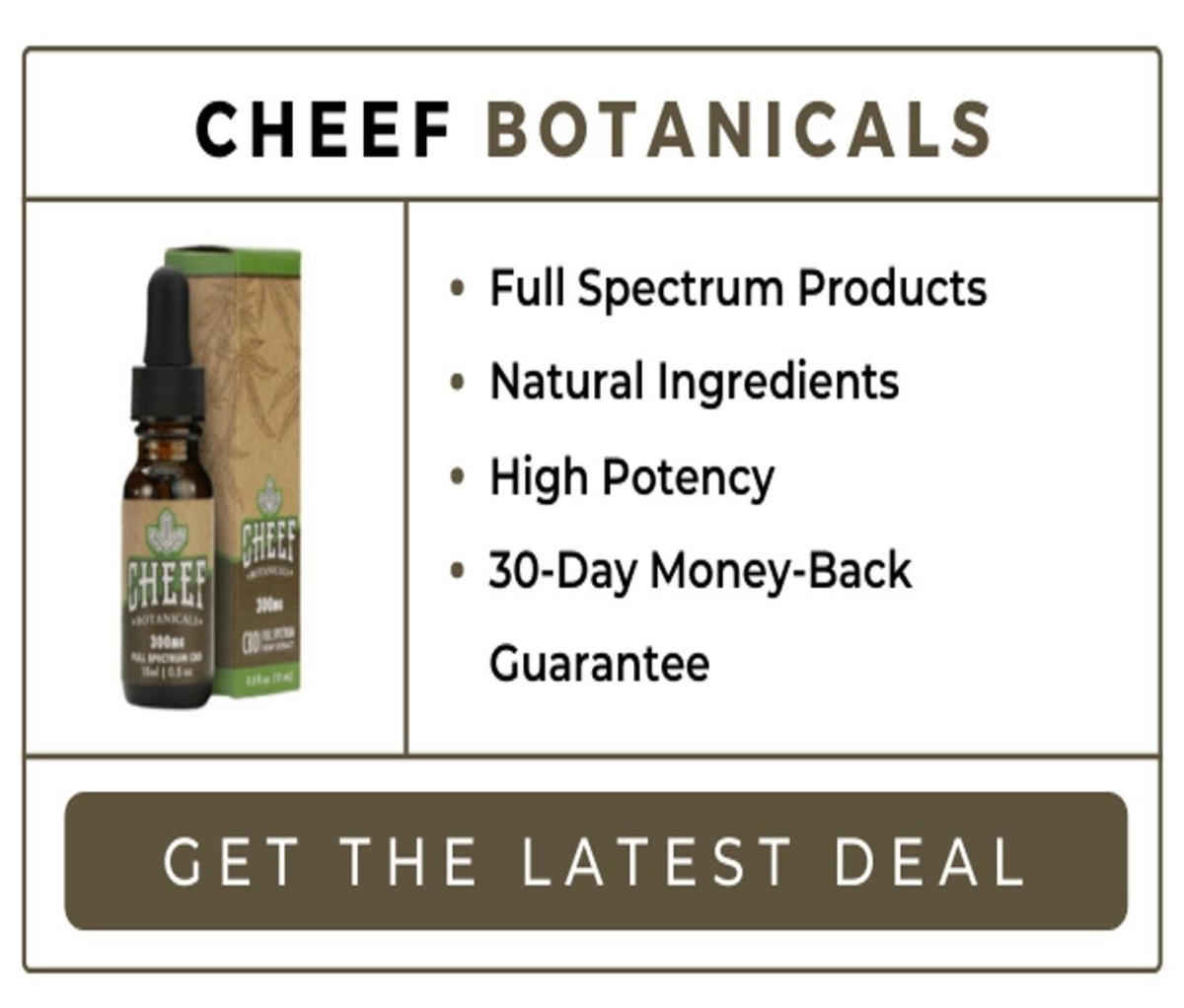 Cheef Botanicals: Highly Effective CBD Tincture For Relaxation