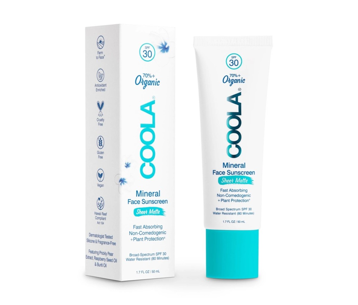 COOLA mineral face sunscreen SPF 30