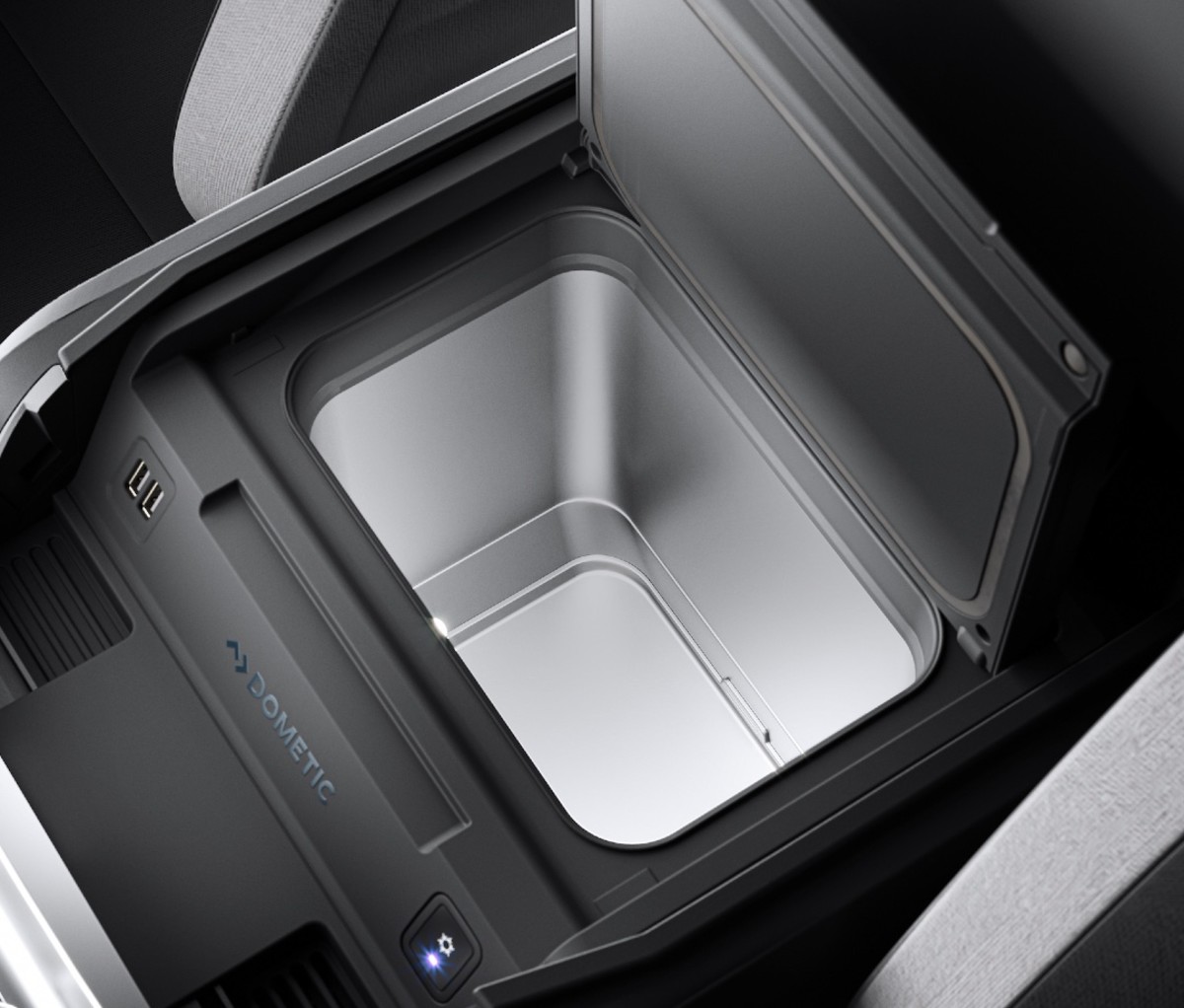 The Dometic CCF-T brings convenient center console cooling to your pickup.