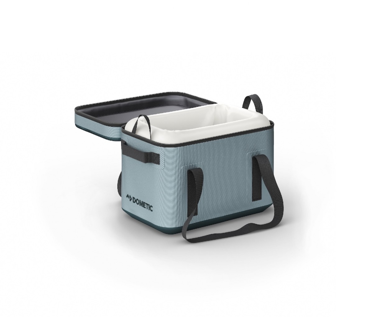 Dometic's new GO line features handy soft storage that can convert into a cooler.